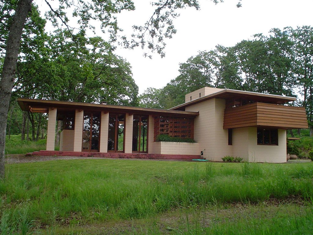 Usonian Style Craftsman Home